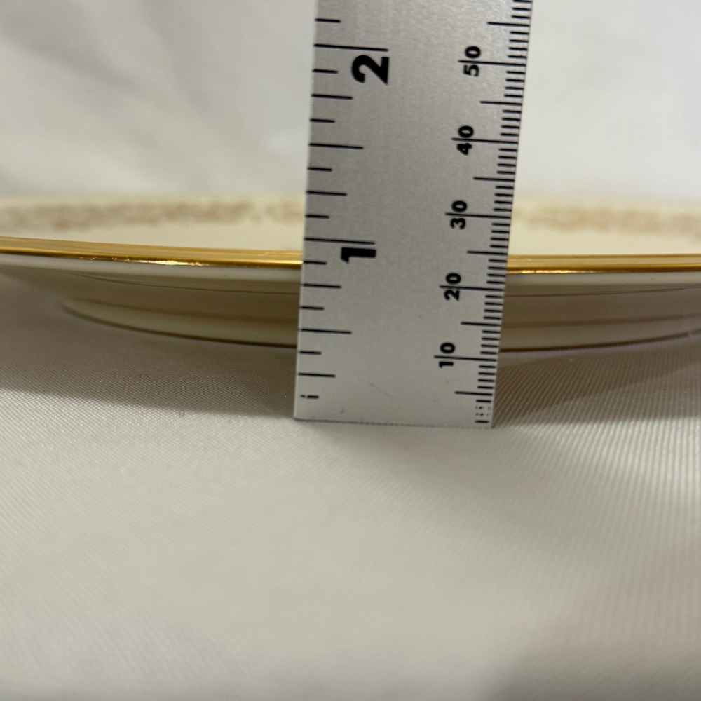 Lenox 1979 Christmas Plate Balsam Fir Gold Trim 10.75" Holiday Wall Decor VTG - Picture 6 of 8